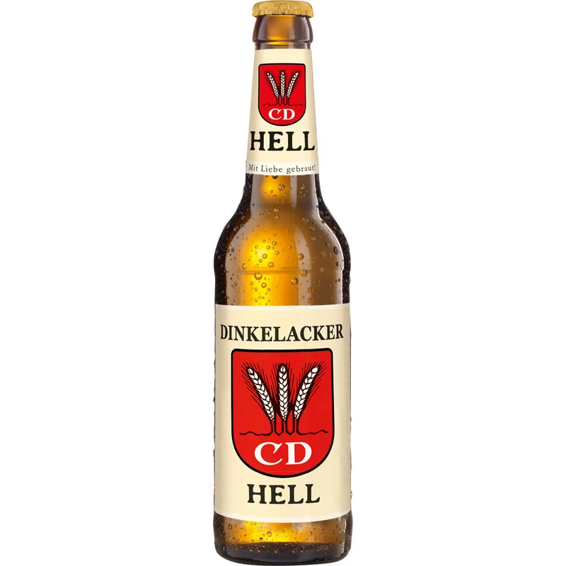 Dinkelacker Hell 24x 0,33 Liter (MEHRWEG)
