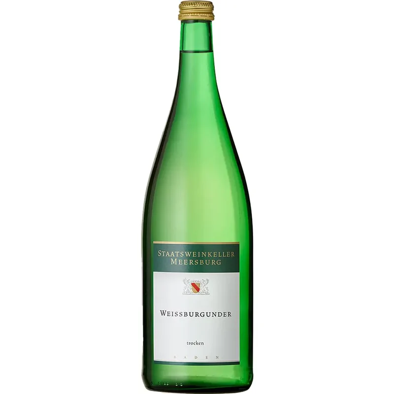Meersburger Weißer Burgunder trocken 6x 1 Liter (MEHRWEG)