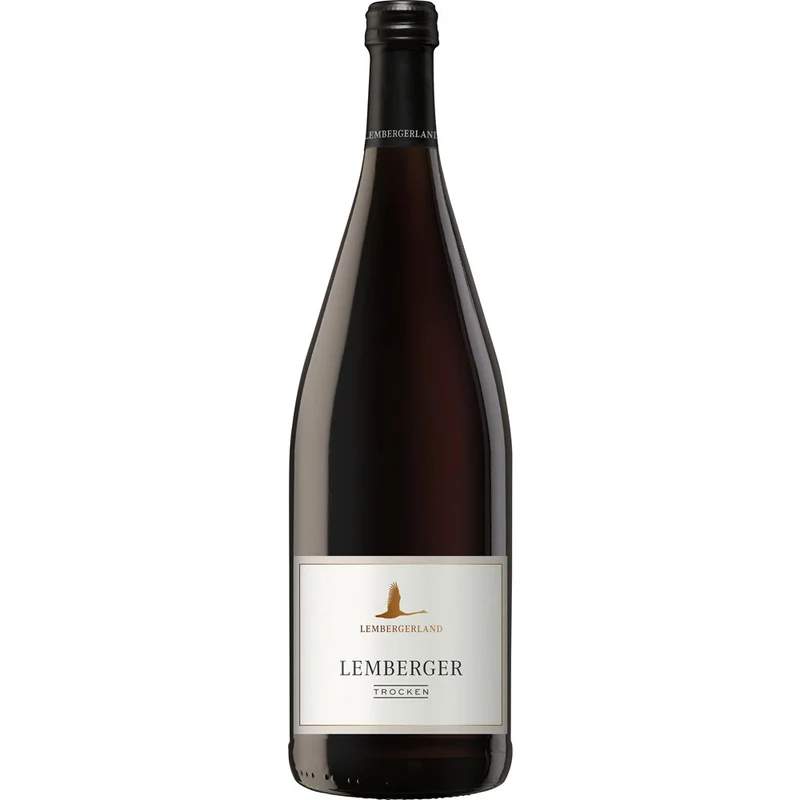 Lembergerland Kellerei Rosswag Lemberger QbA trocken 12x 1 Liter (MEHRWEG)