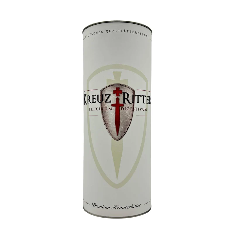 Kreuzritter Kräuter-Bitter von Kreuzritter 0,5L 30% mit Geschenkdose