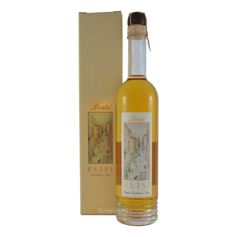 Distillerie Berta Grappa Elisi 43% 0,5L