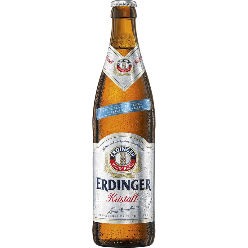Erdinger Kristall 20x 0,5 Liter (MEHRWEG)
