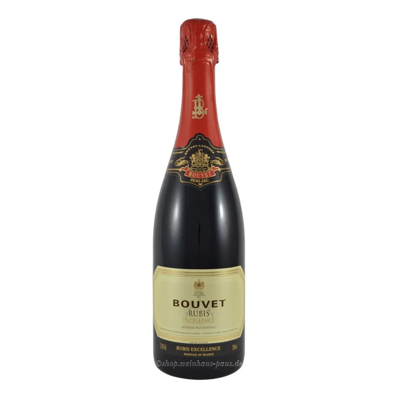 Bouvet-Ladubay Cremant Rouge Rubis Excellence Demi-Sec