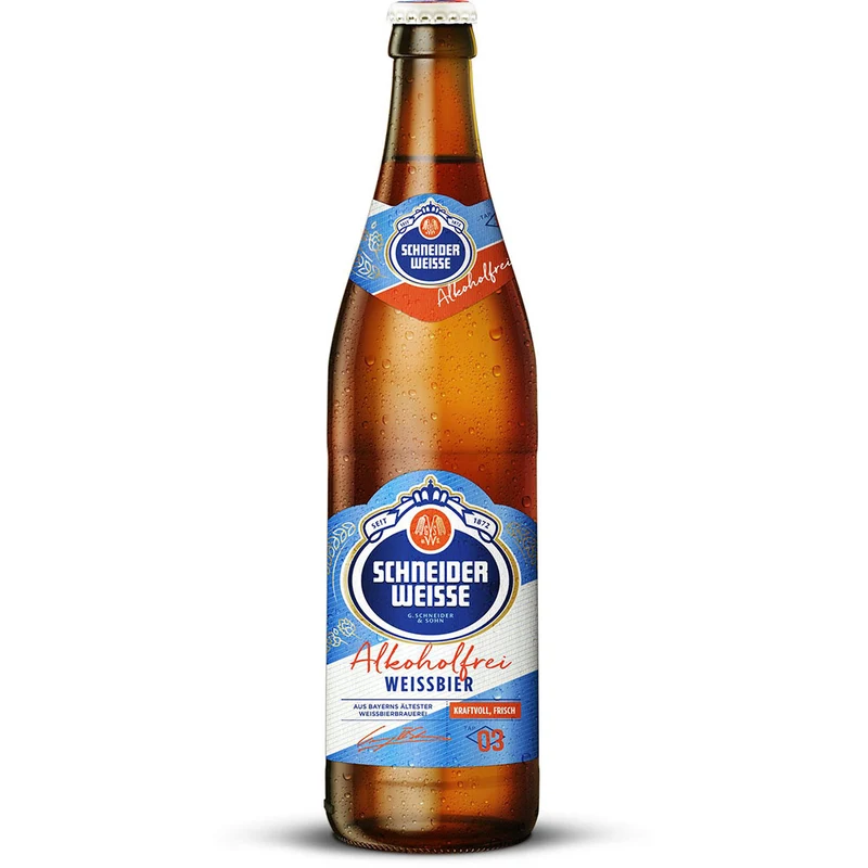 Schneider Weisse Weißbier Alkoholfrei TAP3 20x 0,5 Liter (MEHRWEG)