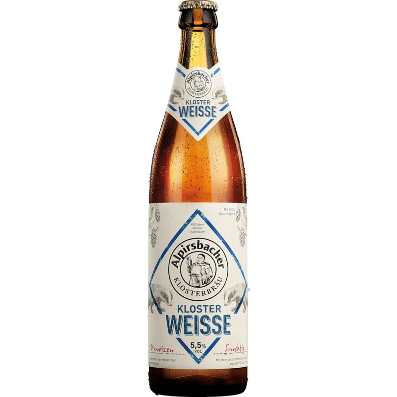 Alpirsbacher Klosterweiße 20x 0,5 Liter (MEHRWEG)