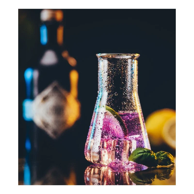 The Illusionist Distillery Erlenmeyerkolben Gin Glas