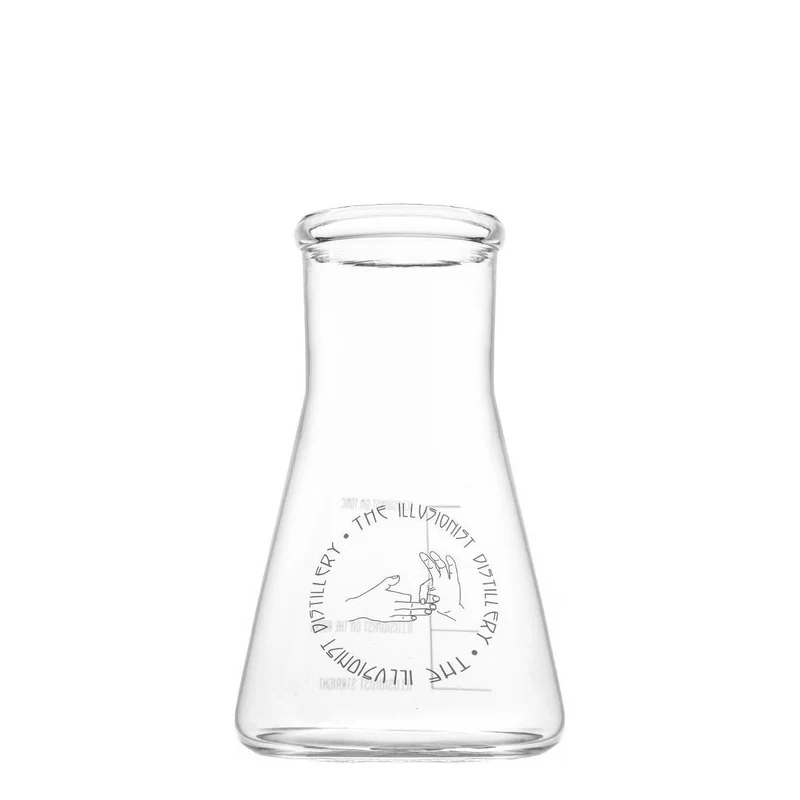 The Illusionist Distillery Erlenmeyerkolben Gin Glas