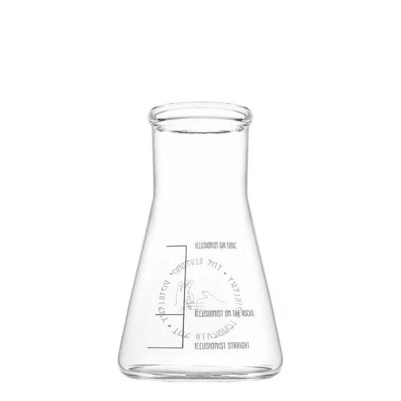 The Illusionist Distillery Erlenmeyerkolben Gin Glas