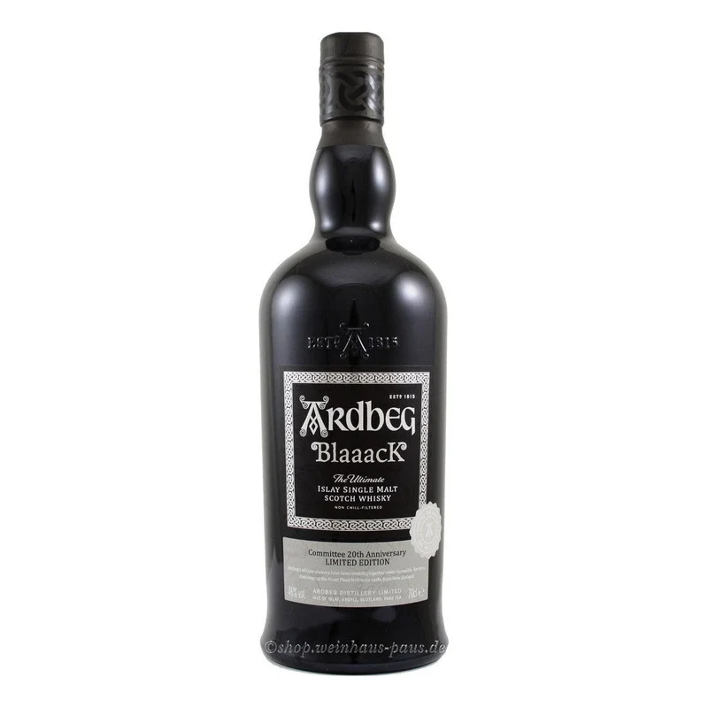 Ardbeg Blaaack Committee 20th Anniversary 0,7L 46%