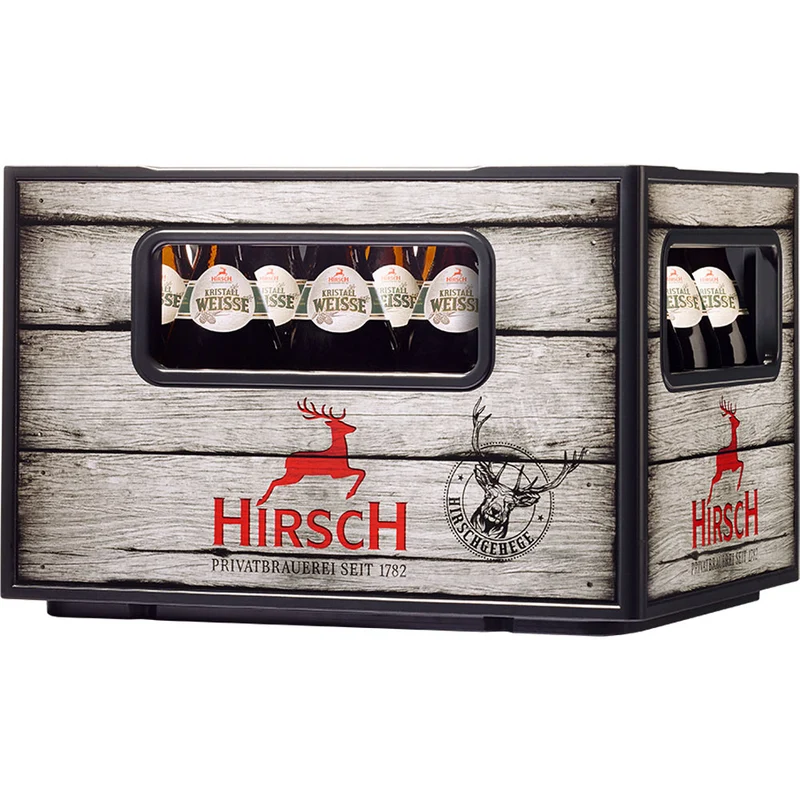 Hirsch Kristall Weisse 20x 0,5 Liter (MEHRWEG)