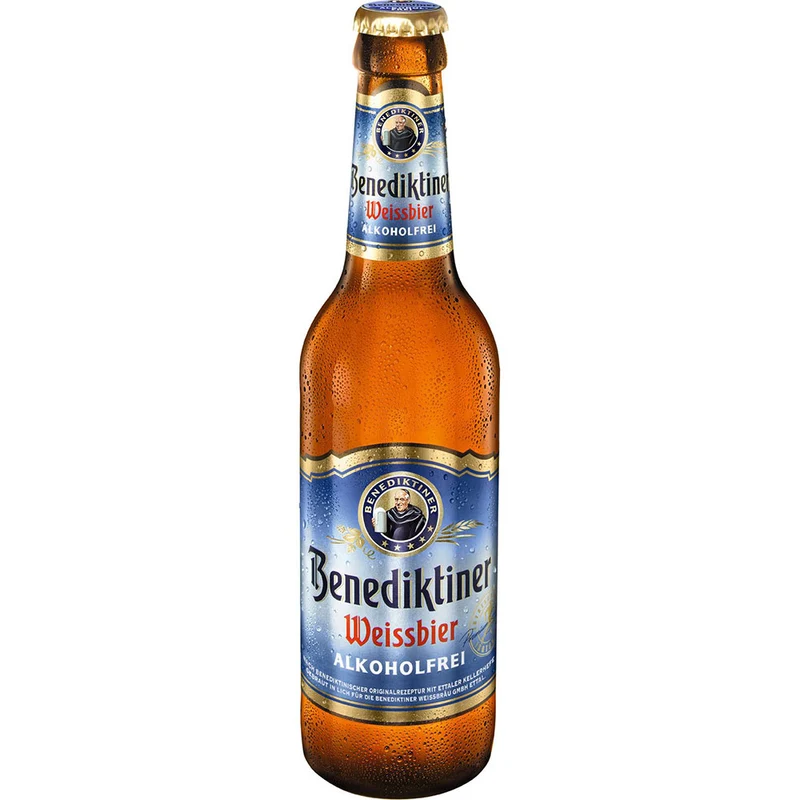 Benediktiner Weißbier Alkoholfrei 20x 0,5 Liter (MEHRWEG)