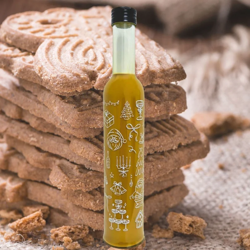 Spekulatius Sahnelikör | Weihnachtsplätzchen Likör in Designflasche | 0,35L | 15%