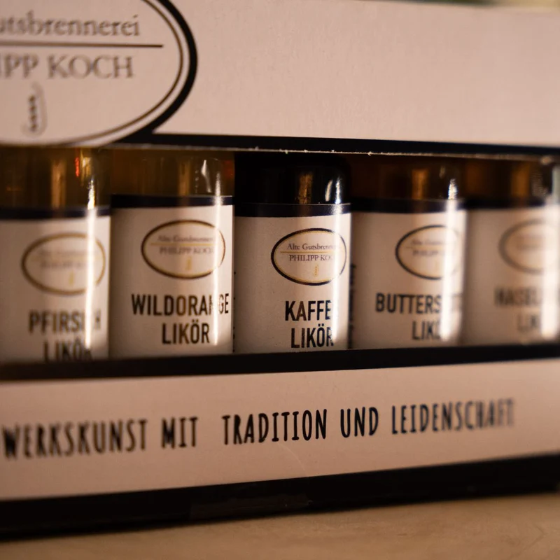 Mini Likör Tasting Set | 6 x 2 CL Likör Topseller von Philipp Koch | 20%