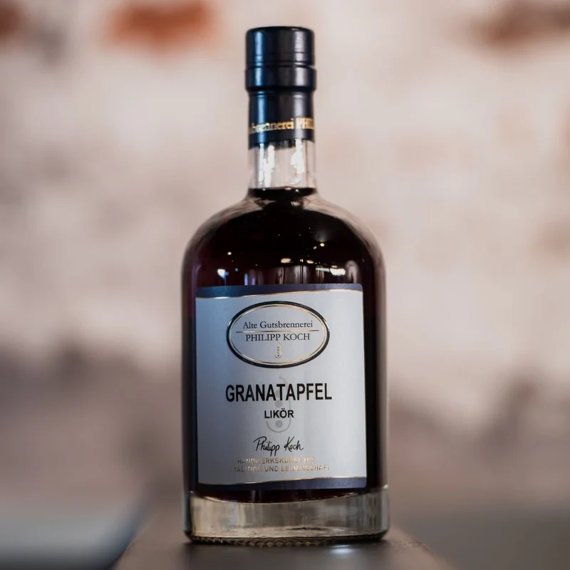 Granatapfel Likör | trendiger Pomegranate Likör | 0,1L | 18%