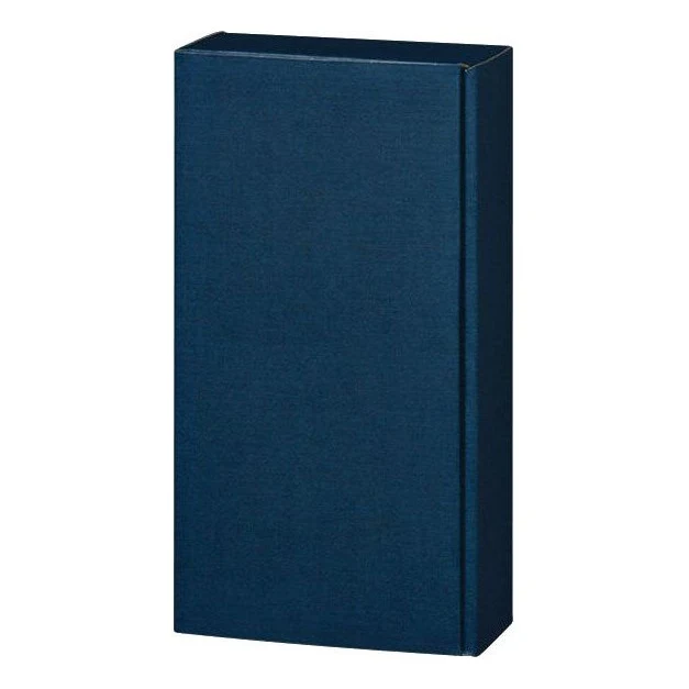Präsentkartonage 2er Lino Blau