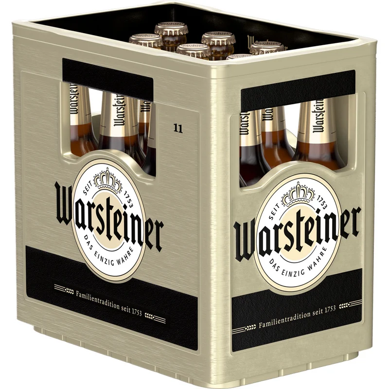 Warsteiner Pilsener 11x 0,5 Liter (MEHRWEG)