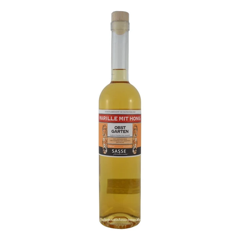 Feinbrennerei Sasse Marille mit Honig 0,7L 35%