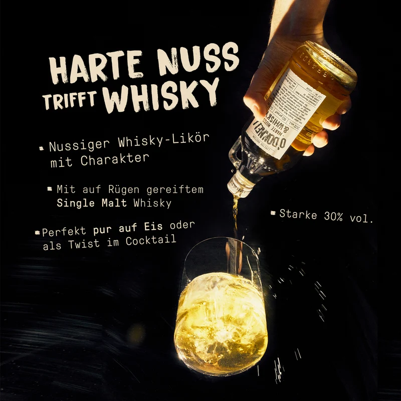 Whisky x Harte Nuss - 30% vol.