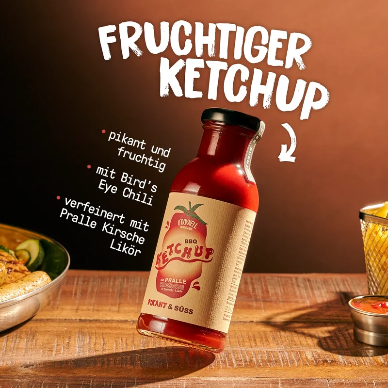 BBQ Grillsauce - Pralle Kirsche Ketchup
