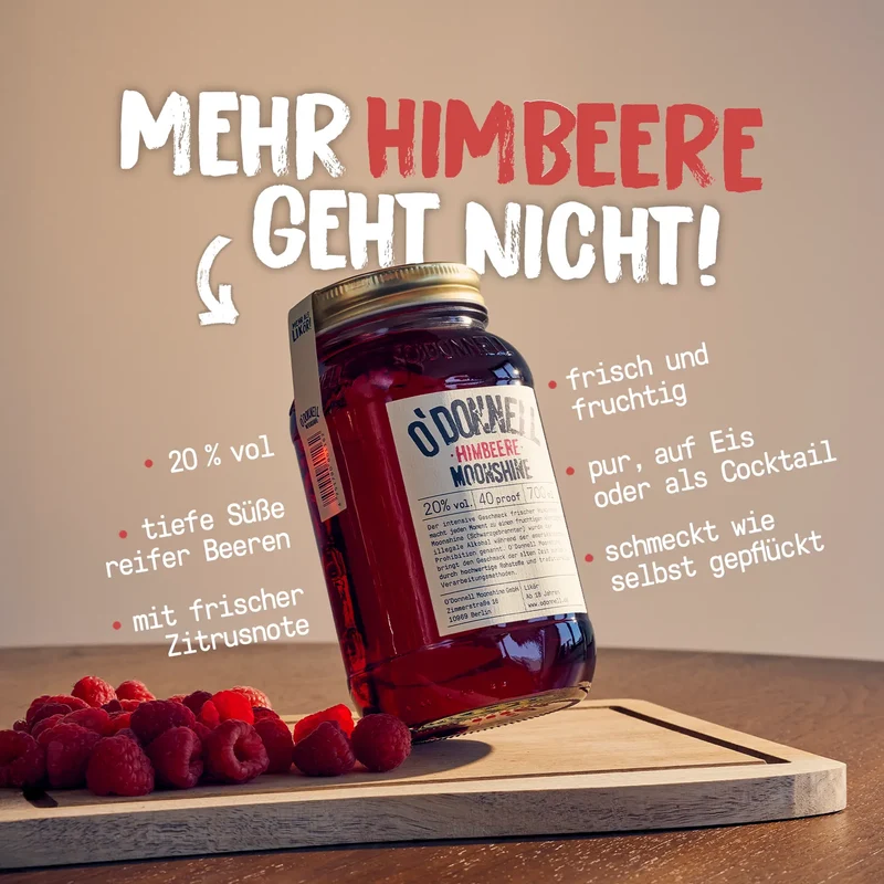 Himbeere Likör - Starter Set