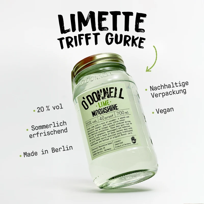 Limette Likör - 20% vol.