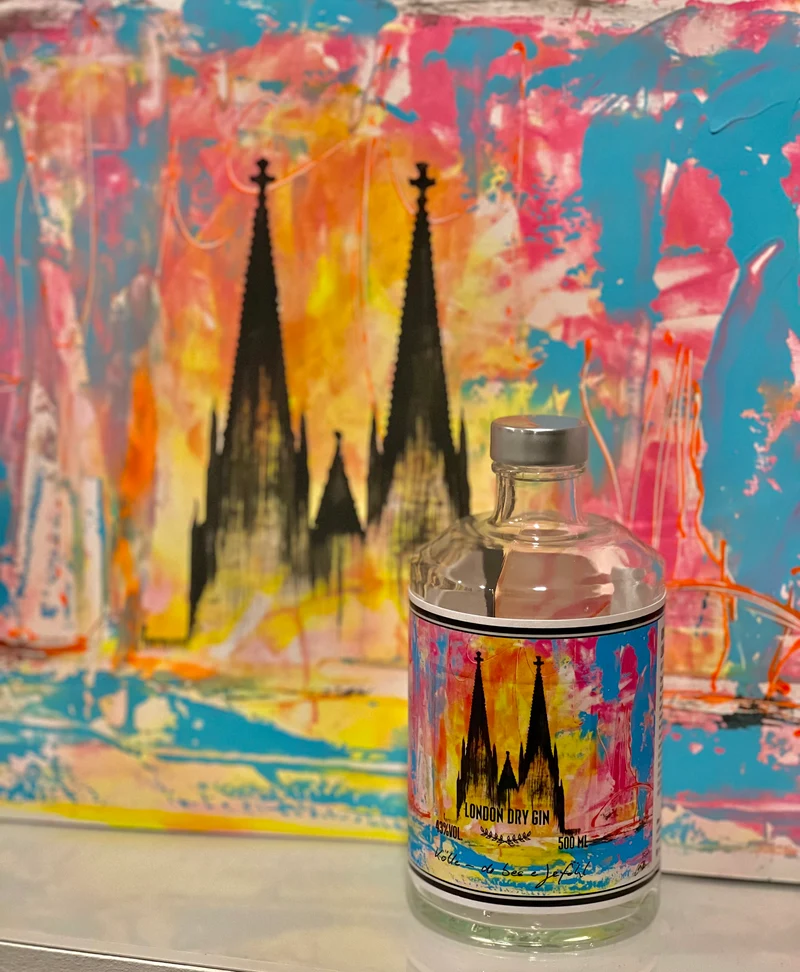 KUNSTWERK - Kölle do bes e Jeföhl - London Dry Gin 500ml