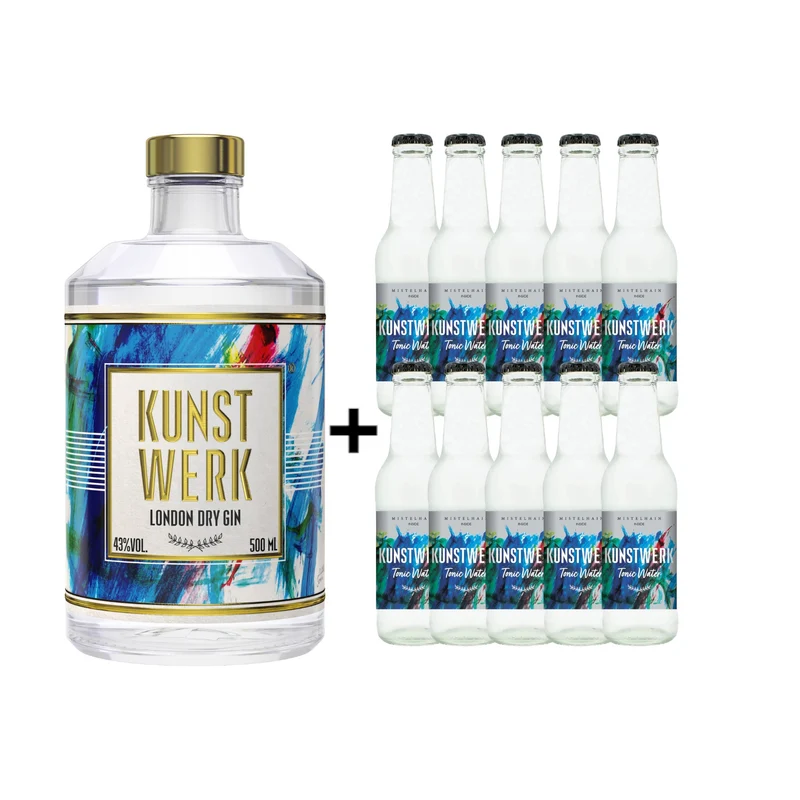 KUNSTWERK London Dry Gin + Mistelhain Tonic Water 200ml