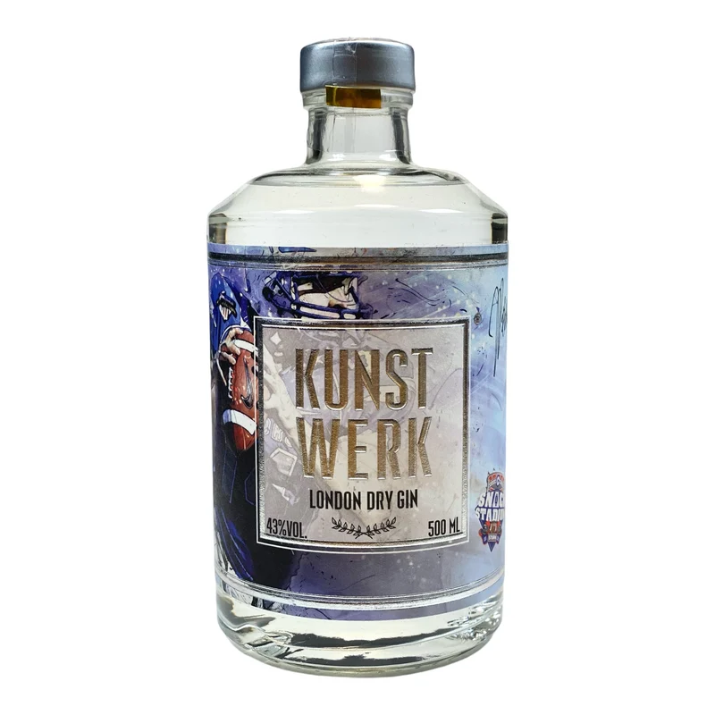 KUNSTWERK Gin - London Dry Gin Limited Football Edition No.1 500ml