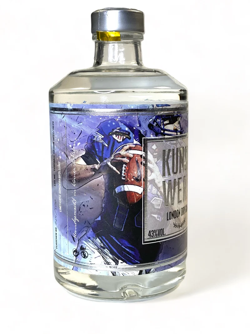 KUNSTWERK Gin - London Dry Gin Limited Football Edition No.1 500ml