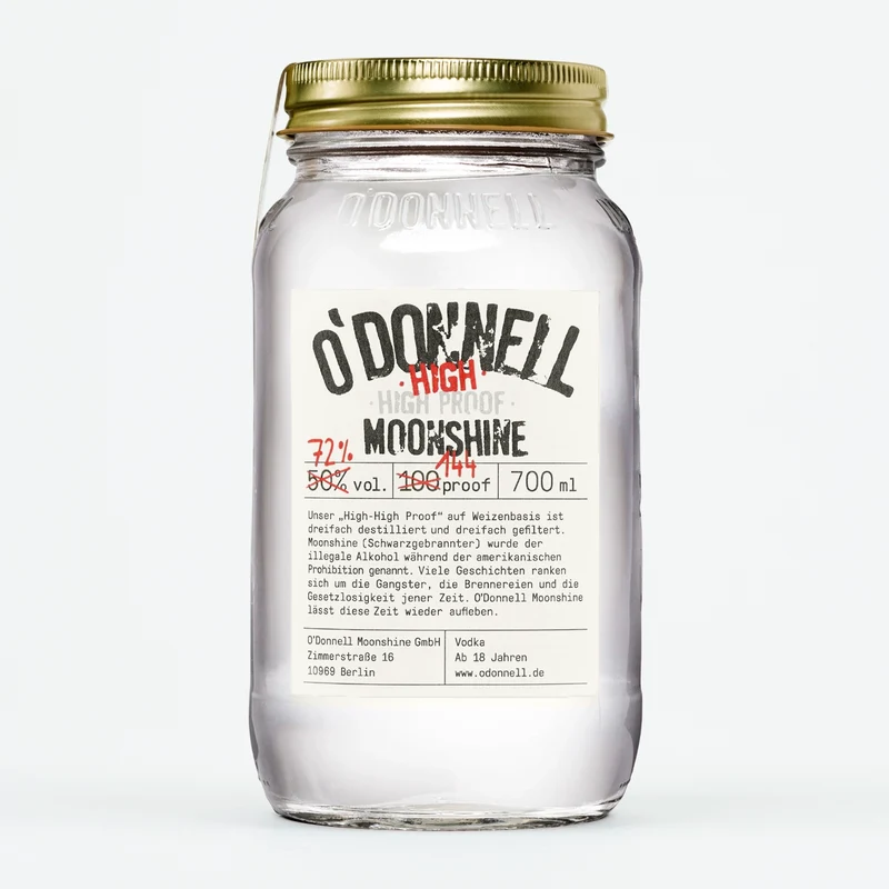 High High Proof Vodka - 72% vol.