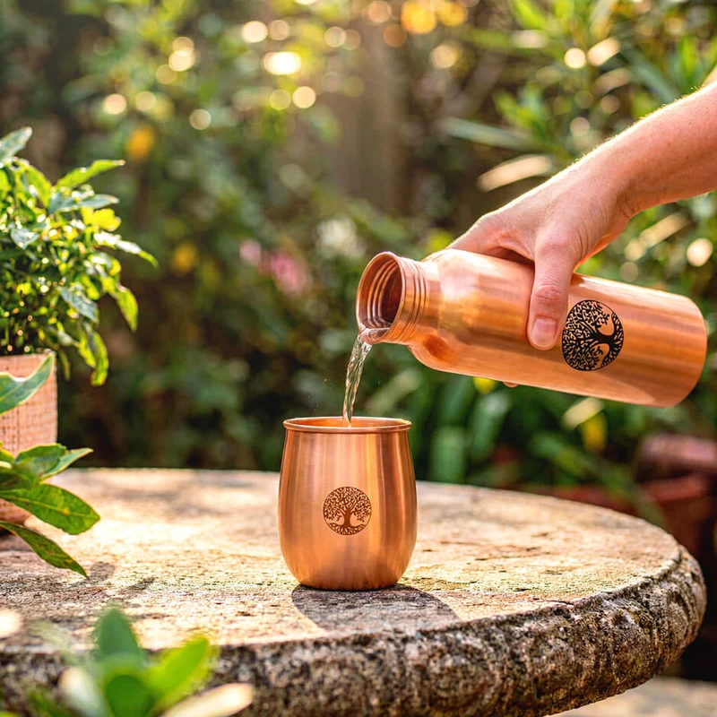 Kupferflasche „Baum des Lebens“