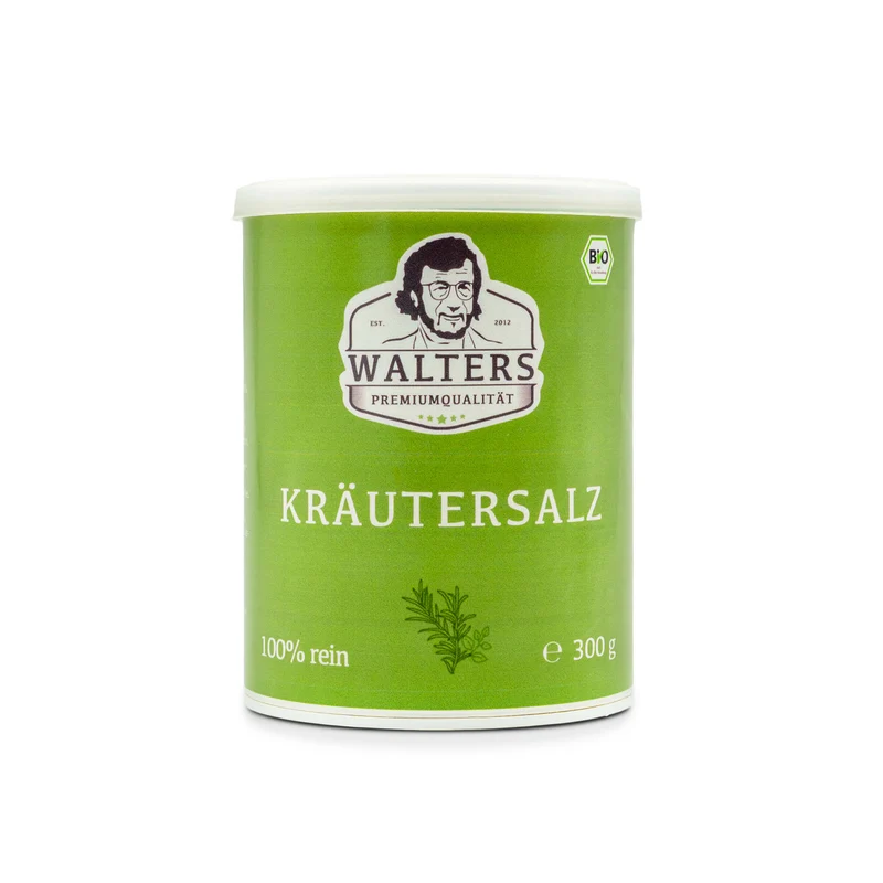 Kräutersalz mit deutschem Ur-Steinsalz und feinen Kräutern
