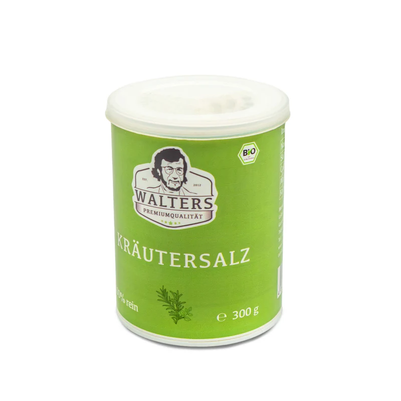 Kräutersalz mit deutschem Ur-Steinsalz und feinen Kräutern