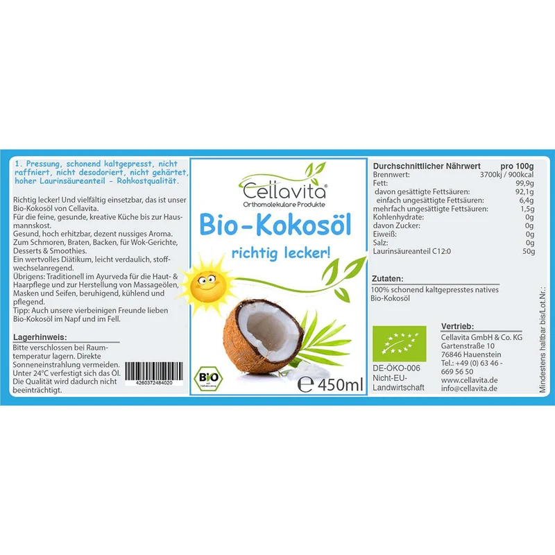 Bio Kokosöl