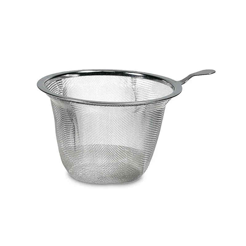 Teetasse mit Sieb Blume des Lebens