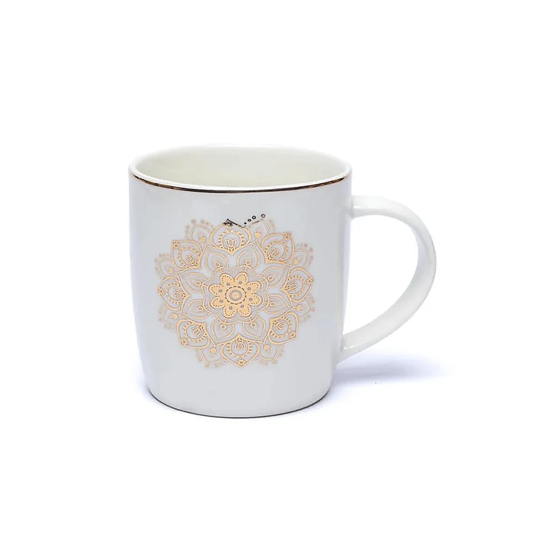 Teetasse mit Sieb Mandala