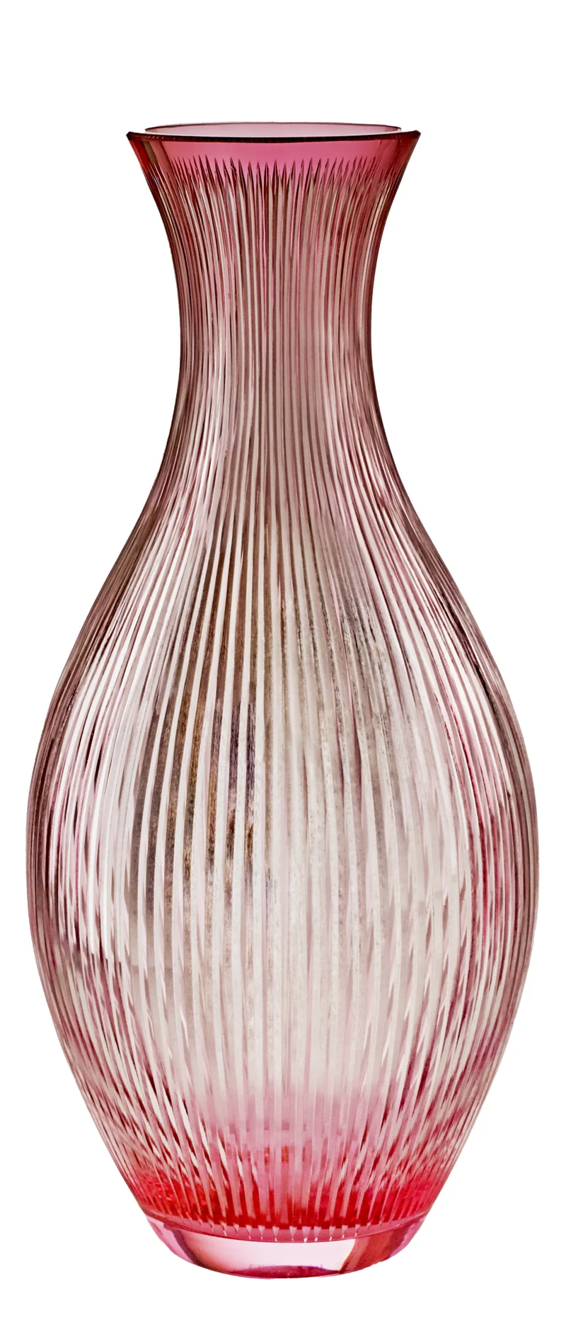 SANSIBAR - rubin, Flasche 260 mm, Linienschliff
