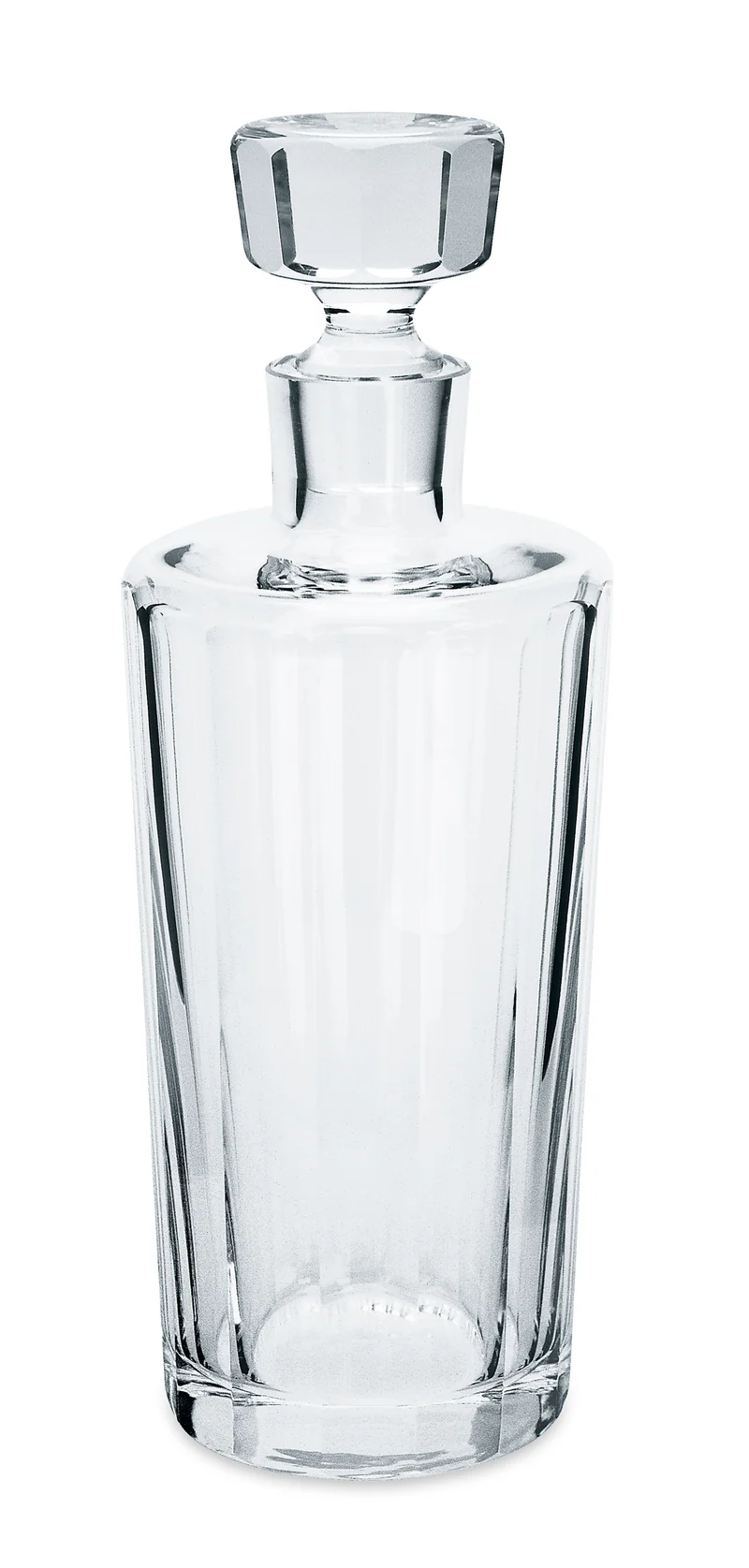 ROLAND Whiskyflasche 0,75 l, klar, polierter Flächenschliff - 260 mm
