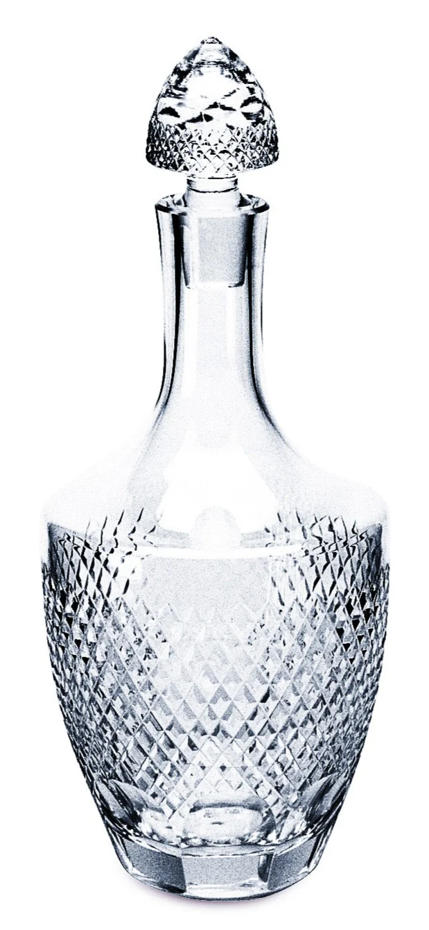 LISSABON klar, Schliff - Karaffe 0,75 l, 270 mm (x)