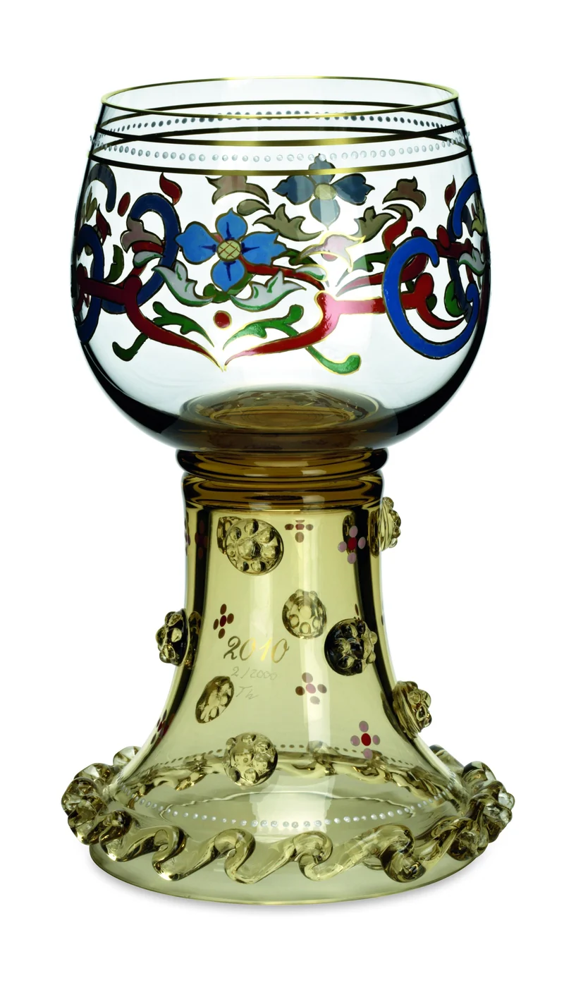 JAHRESRÖMER antikgrün, Malerei 'Viola' - Jahresrömer 2010