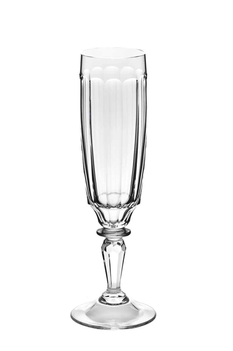 OTTO klar, Flächenschliff - Champagnerglas 238 mm