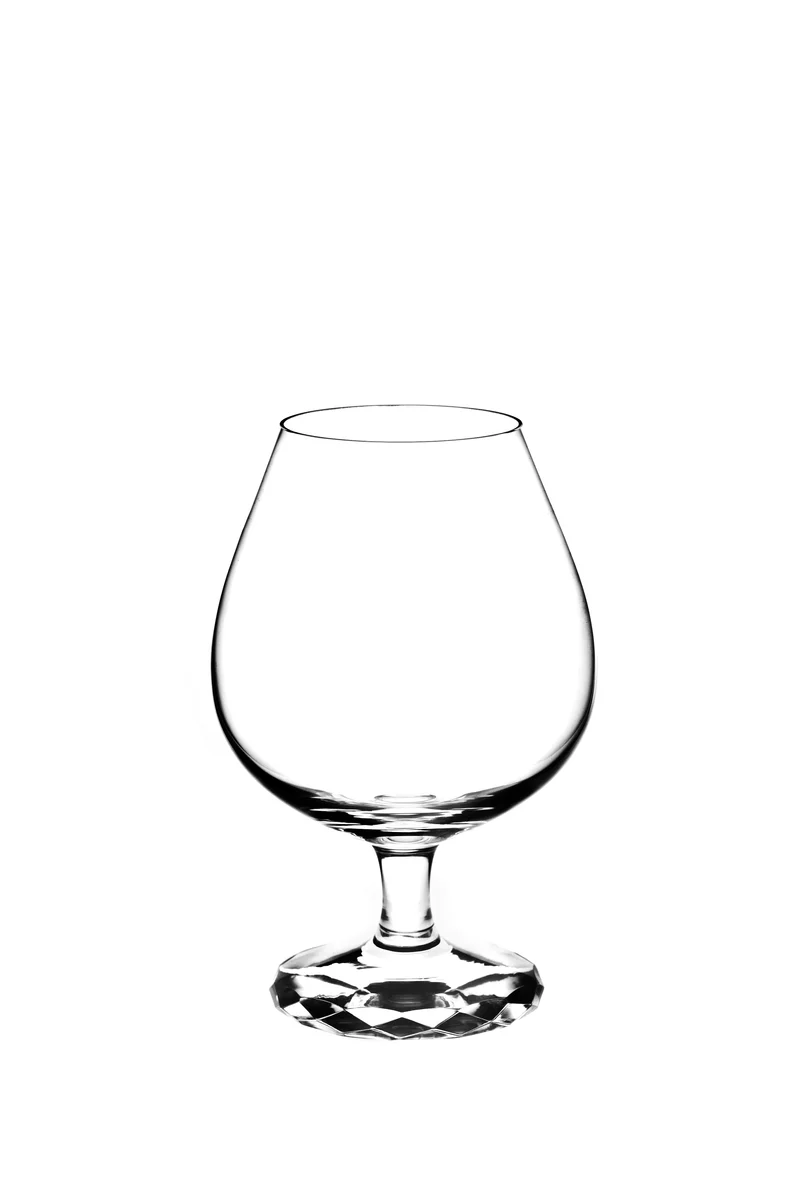 ALEXIS klar, Schliff - Cognacschwenker 157 mm