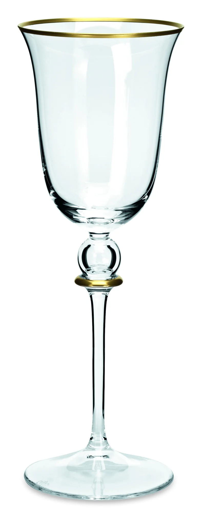 JUWEL klar, Goldrand - Wasserglas 240 mm