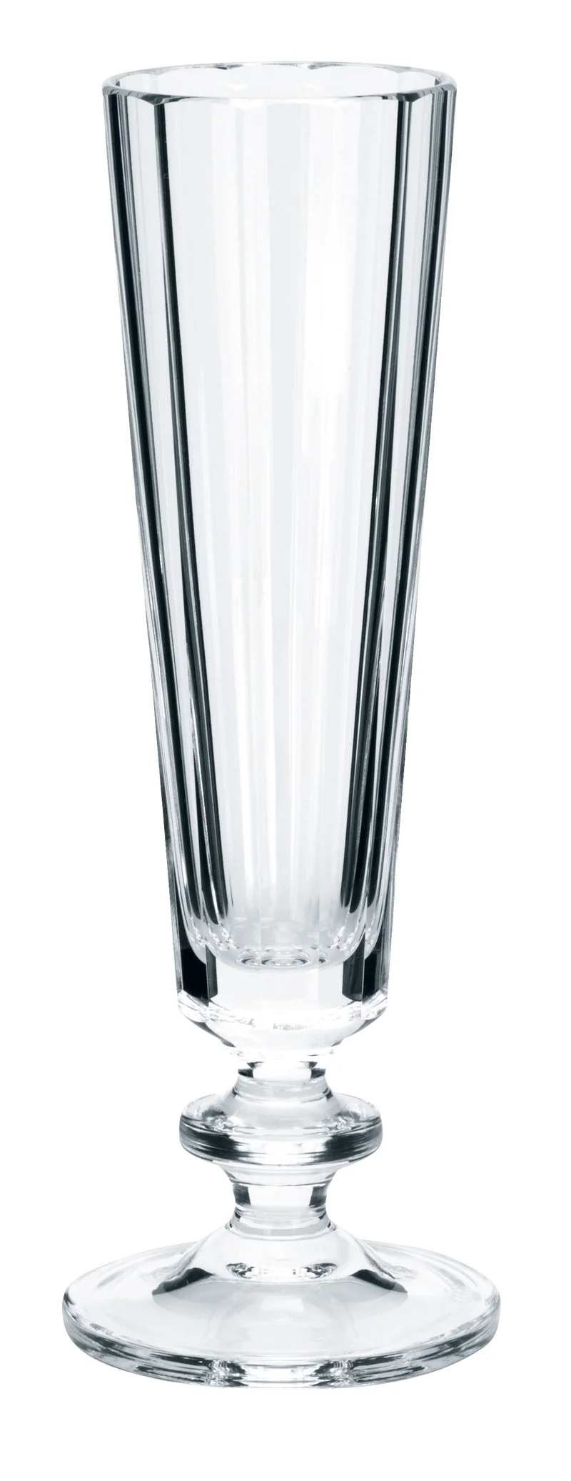 ROLAND klar, polierter Flächenschliff - Sektglas 190 mm