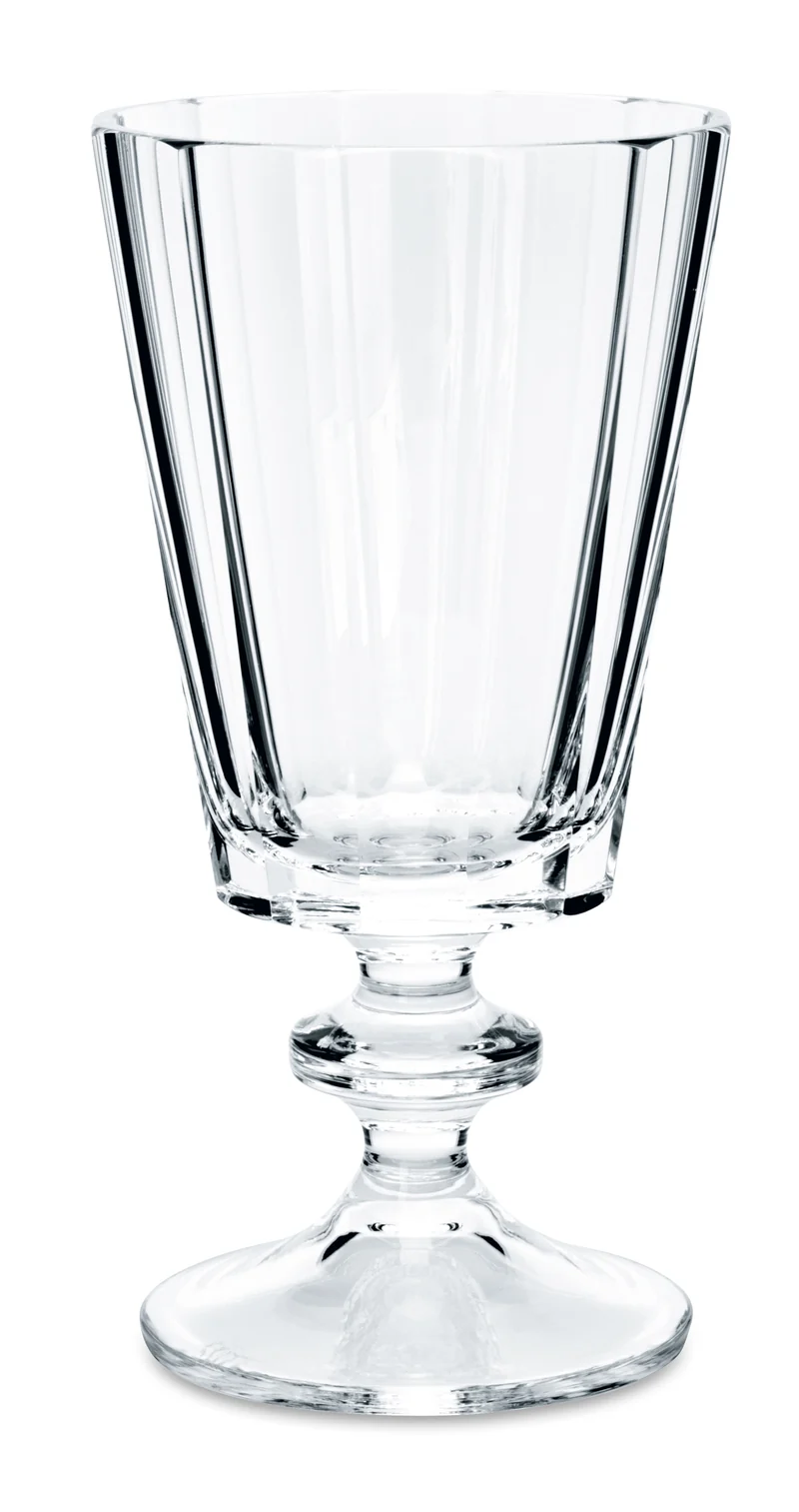 ROLAND klar, polierter Flächenschliff - Weinglas 160 mm
