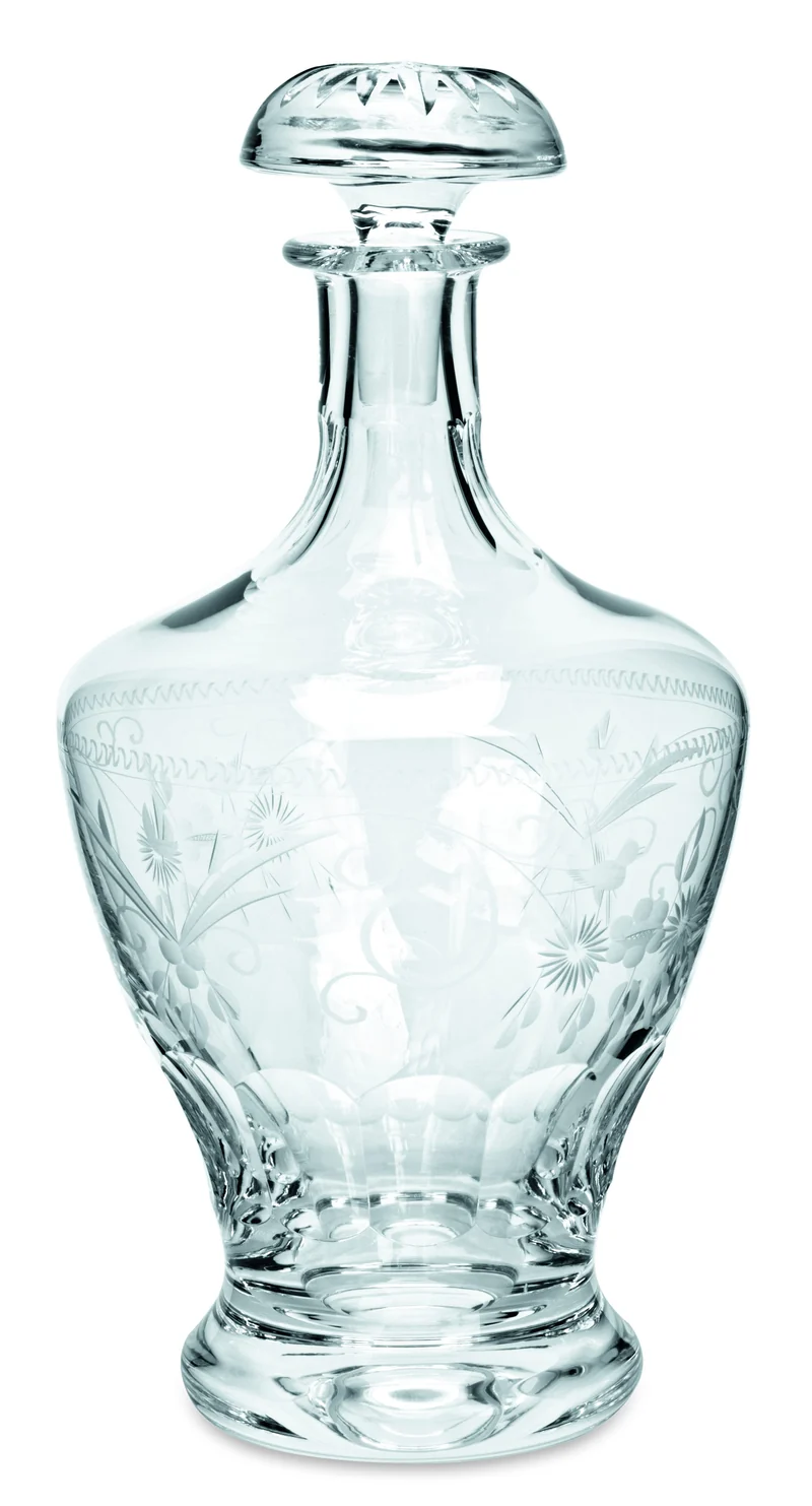 CONCORD klar, Schliff & 'Radgravur' - Flasche 0,75 l