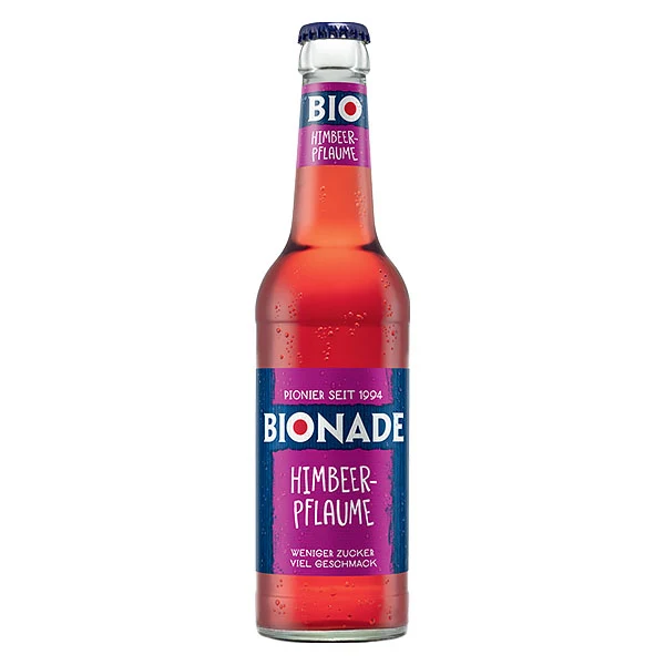 Bionade Himbeere Pflaume 12x0,33l