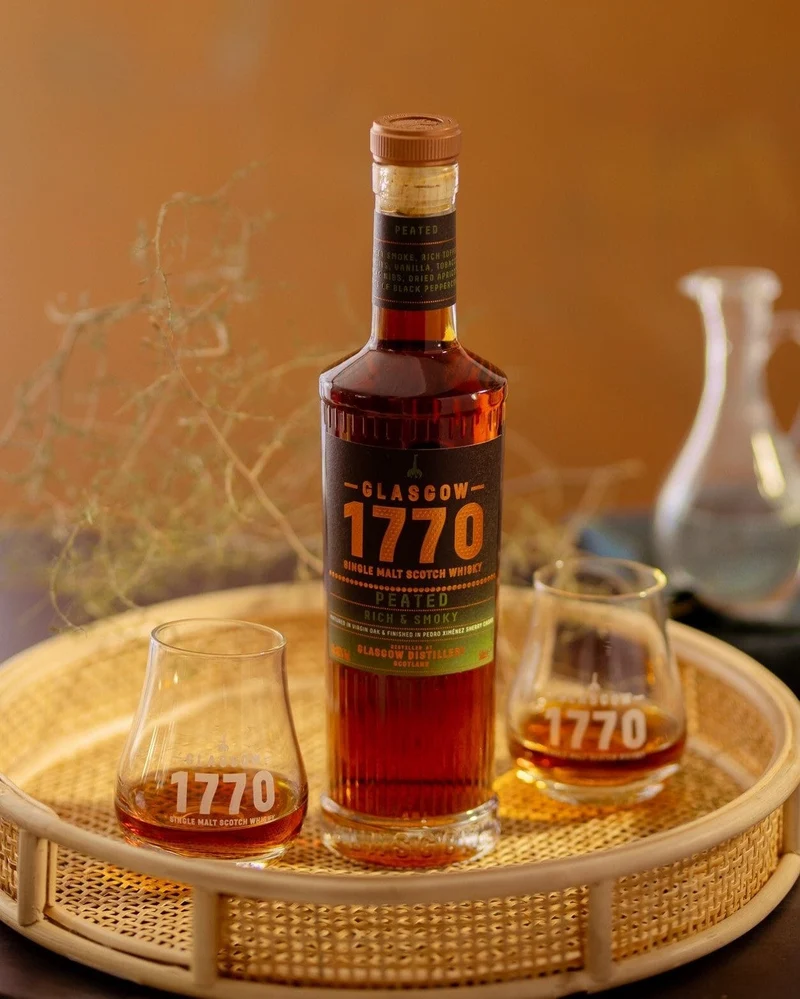 1770 Glasgow Single Malt Peated Rich & Smoky