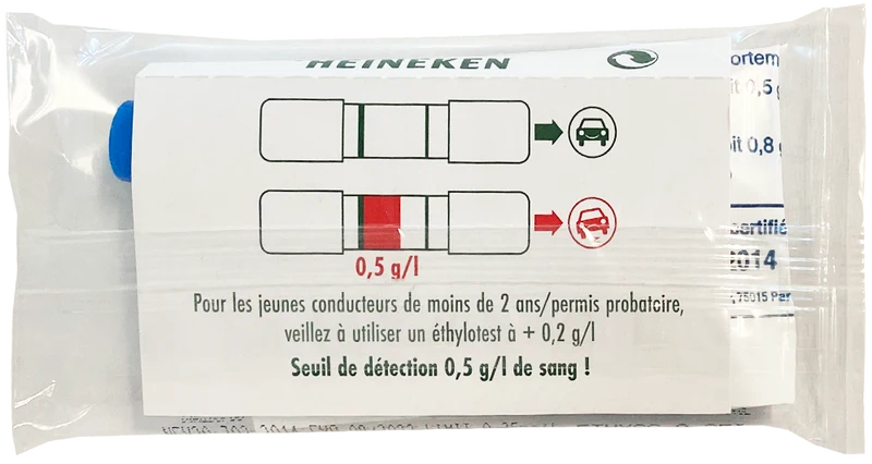 Breathalyzer 0,5g/L