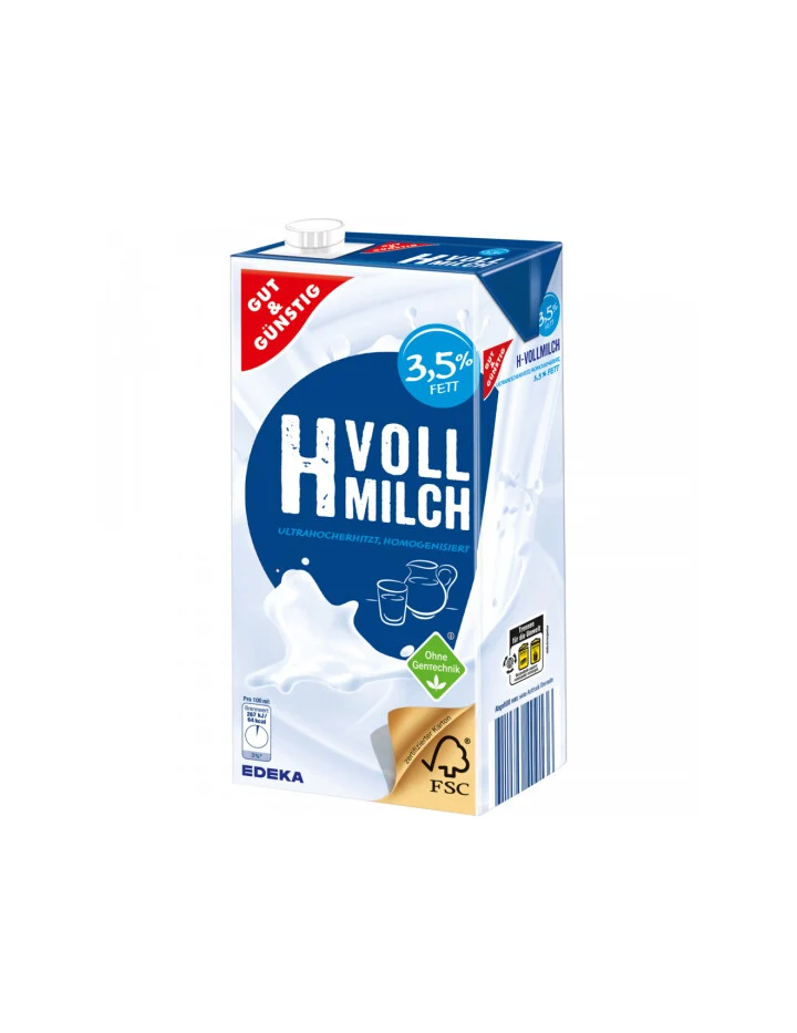 H-Milch 3,5% Fett 12x1l